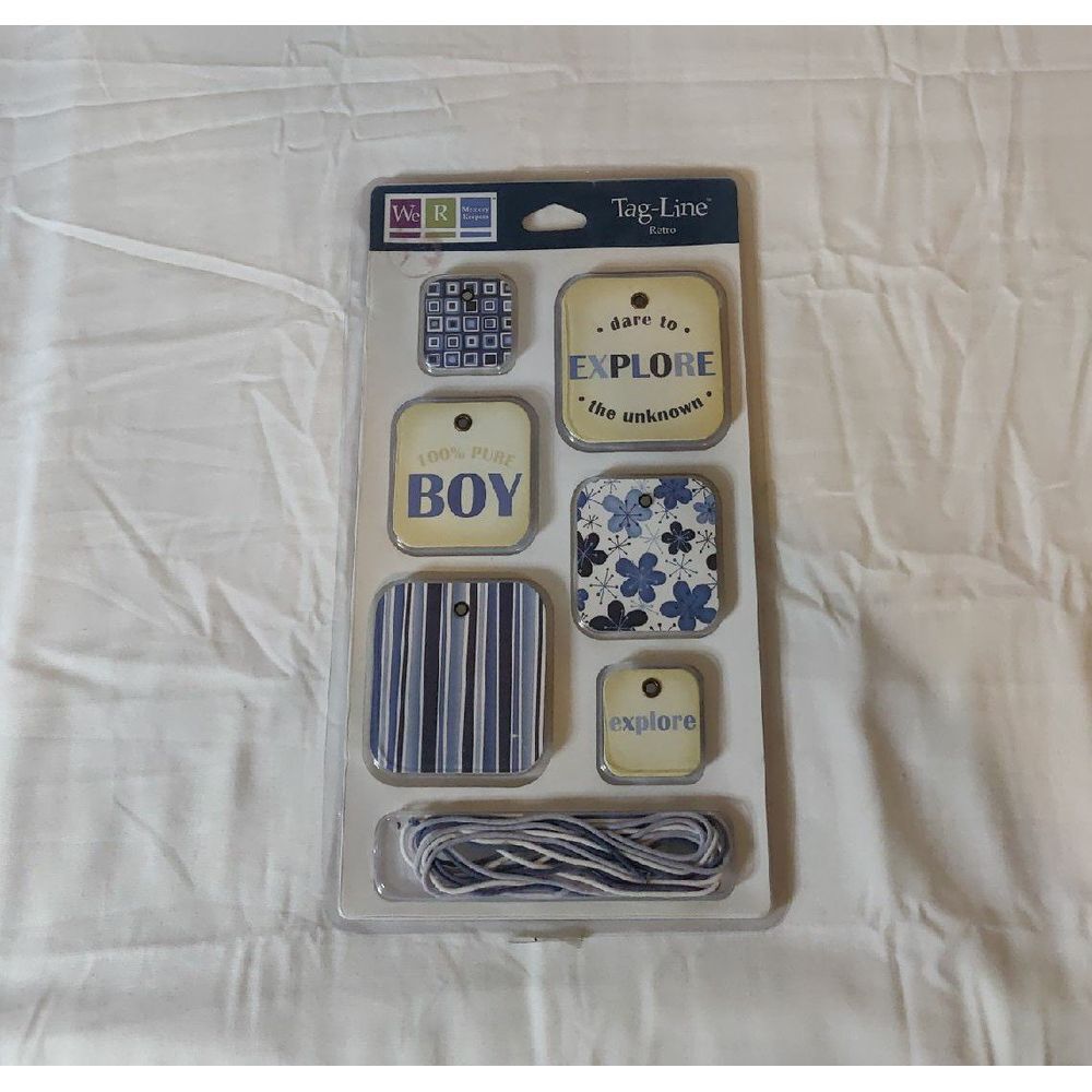 We R Memory Keepers Tag-Line Retro‎ Pack